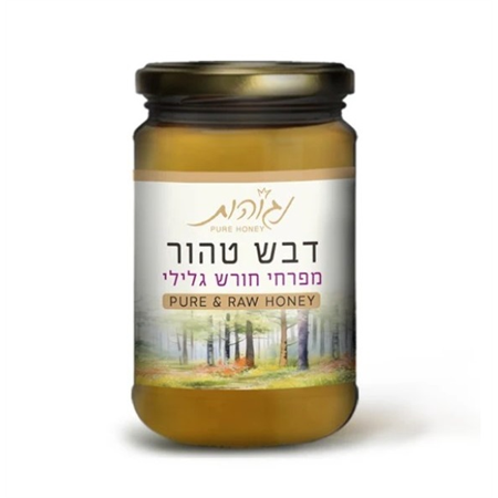 דבש פרחי חורש גלילי