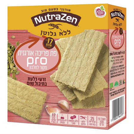 פת פריכה Pro זרעי דלעת אורגני ללג