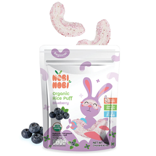 חטיפי אורז בטעם אוכמניות אורגני ללא גלוטן