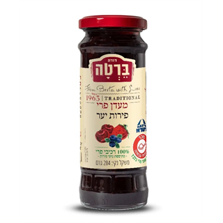 מעדן פרי פירות יער ללא תוספת סוכר