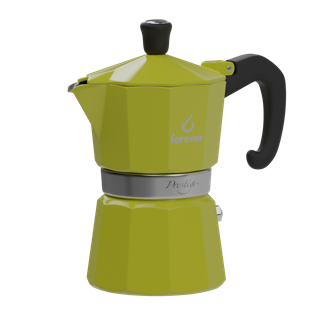 מקינטה אלומיניום ירוקה 2 כוסות Miss Moka