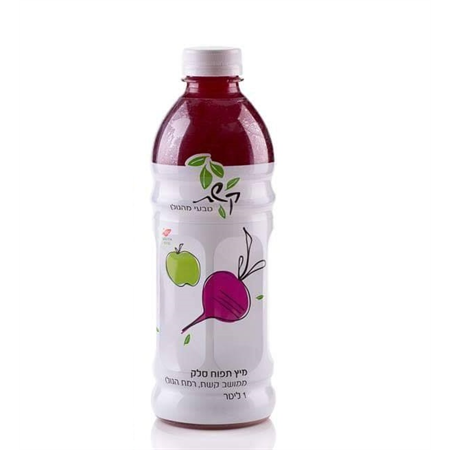 מיץ סלק ותפוחים טבעי