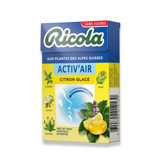 סוכריות צמחים בטעם אייסי לימון ללא סוכר