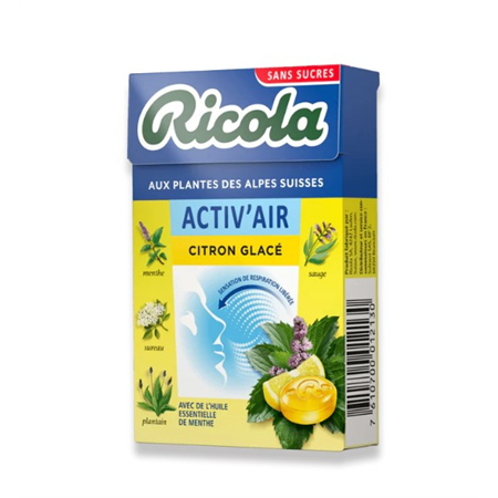 סוכריות צמחים בטעם אייסי לימון ללא סוכר