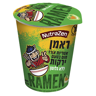 ראמן אטריות אורז בטעם ירקות ללא גלוטן