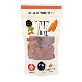 קרקר בטטה מקמח כוסמין מלא