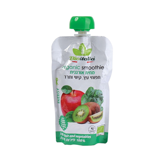 מחית תפוחי עץ, קיווי ותרד אורגני