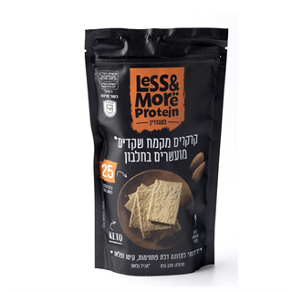 קרקר מקמח שקדים מועשר בחלבון