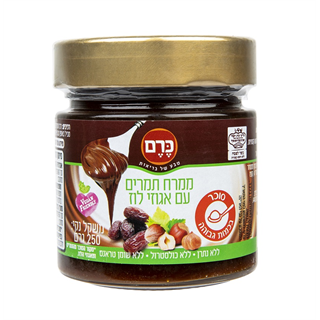 ממרח תמרים ואגוזי לוז