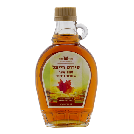 סירופ מייפל אורגני טהור