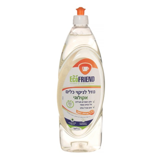 נוזל ניקוי כלים אקולוגי בניחוח תפוז