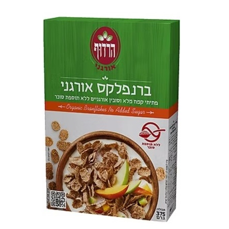 ברנפלקס אורגני ללא תוספת סוכר