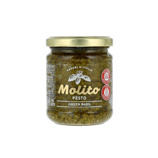 ממרח פסטו ירוק עם בזיליקום