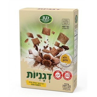 דגני בוקר במילוי קרם בטעם נוגט