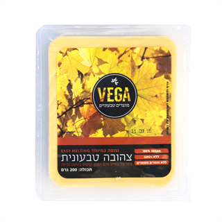 בלוק גבינה צהובה טבעונית