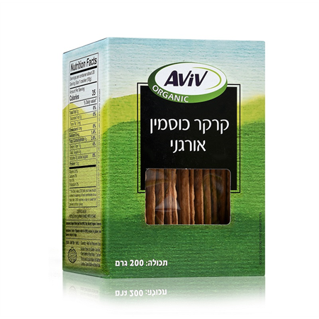 קרקר כוסמין אורגני