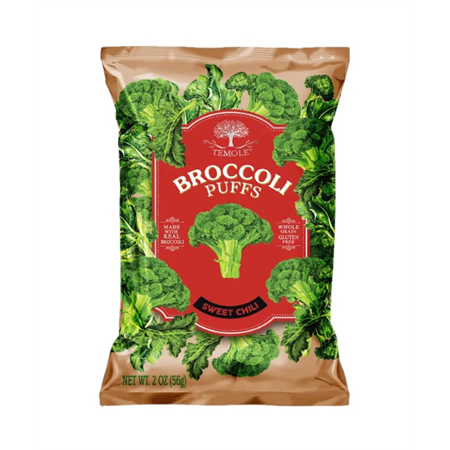 חטיף ברוקולי אפוי בטעם צילי מתוק