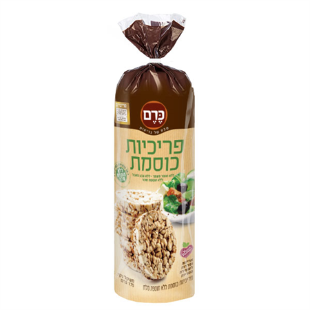 פריכיות כוסמת ללא מלח