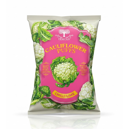 חטיף כרובית אפוי בטעם צ'ילי וליים