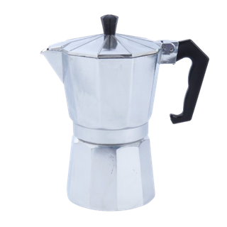 מקינטה אלומניום קלאסית 6 כוסות