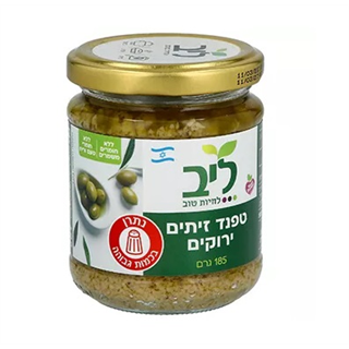 ממרח טפנד זיתים ירוקים
